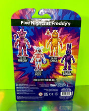 Load image into Gallery viewer, 2022 Funko - Five Nights At Freddy&#39;s Figure: TYE-DYE CHICA (w/ Mr. Cupcake)