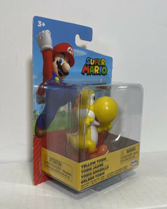 2020 JAKKS Pacific World of Nintendo 2.5 in Figure: YELLOW YOSHI