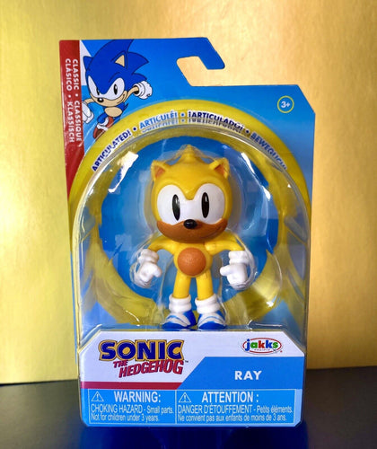 NEW 2022 JAKKS Pacific Sonic the Hedgehog 2.75in Figure: CLASSIC RAY