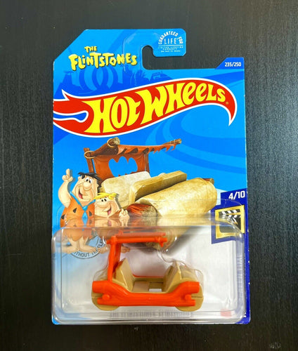 2017 Hot Wheels - THE FLINTSTONES - FRED FLINTSONE’S FLINTMOBILE - (4/10)