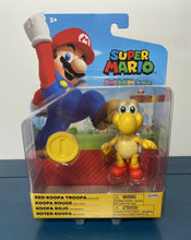 Load image into Gallery viewer, 2021 JAKKS Pacific World of Nintendo Action Figure: RED KOOPA TROOPA (w/ Coin)