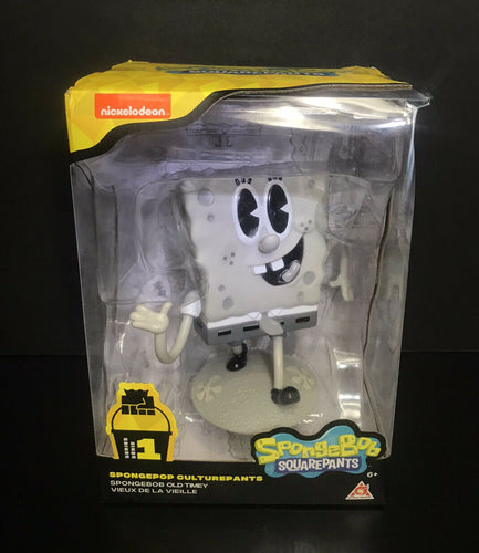 2018 Spongepop Culturepants Series 1 Nickelodeon Toy: SPONGEBOB OLD TIMEY