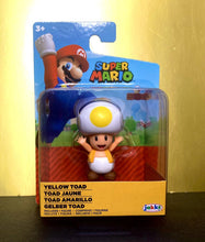 Load image into Gallery viewer, 2022 JAKKS Pacific World of Nintendo Mini 2.5&quot; Action Figure: YELLOW TOAD