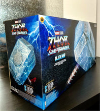 Load image into Gallery viewer, 2022 Hasbro Marvel- Thor: Love &amp; Thunder- MJOLNIR 19.18in Hammer Lights &amp; Sounds