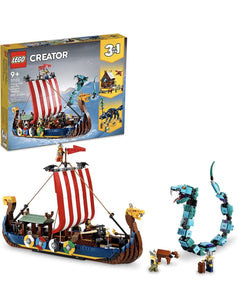 2022 LEGO CREATOR: Viking Ship and the Midgard Serpent (31132)