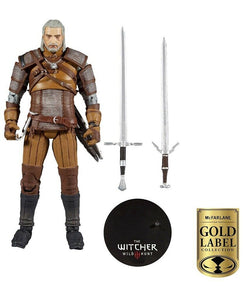 2021 McFarlane Toys Gold Label Series- The Witcher: Wild Hunt -  GERALT OF RIVA