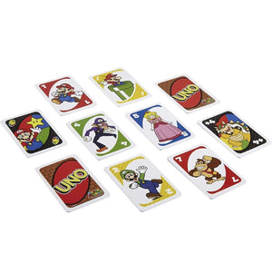 2016 Mattel Games UNO Card Game - Super Mario Edition (w/ Special Mario Rule!)