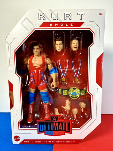 2023 WWE Ultimate Edition Series 19 Action Figure: KURT ANGLE (Attitude Era)