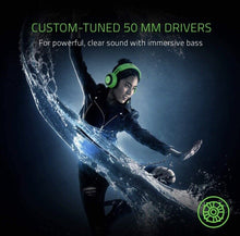 Load image into Gallery viewer, Razer Kraken Tournament Edition Wired Gaming Headset - THX Spatial Audio (Black)