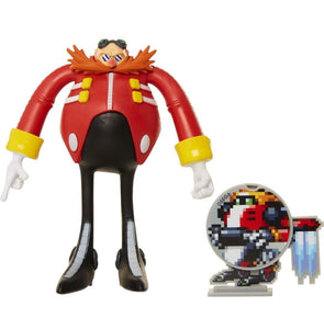 2019 JAKKS Pacific Sonic the Hedgehog Action Figure: DR. EGGMAN (w/ Gamma Disk)