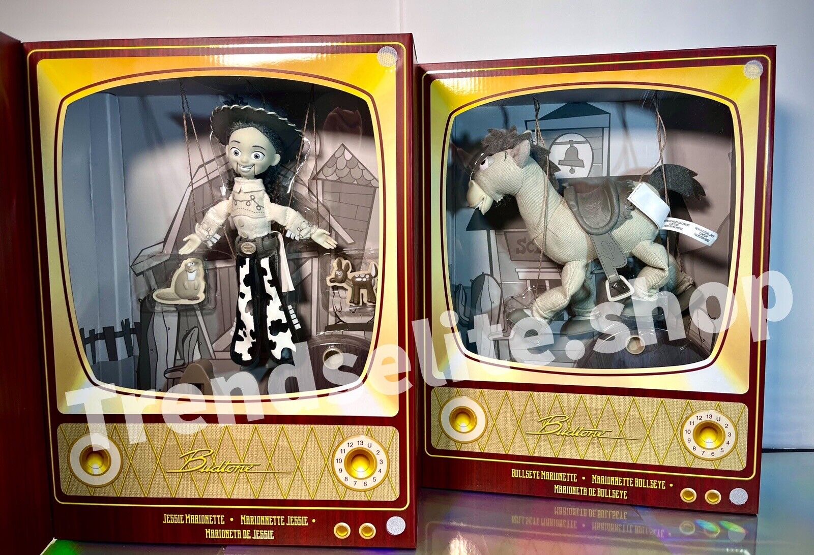 Toy Story: Woody's Roundup - Bullseye & Jesse Marionettes by