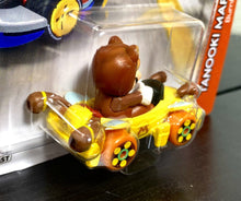 Load image into Gallery viewer, 2022 Hot Wheels Mario Kart - TANOOKI MARIO (Bumble V) Diecast Car