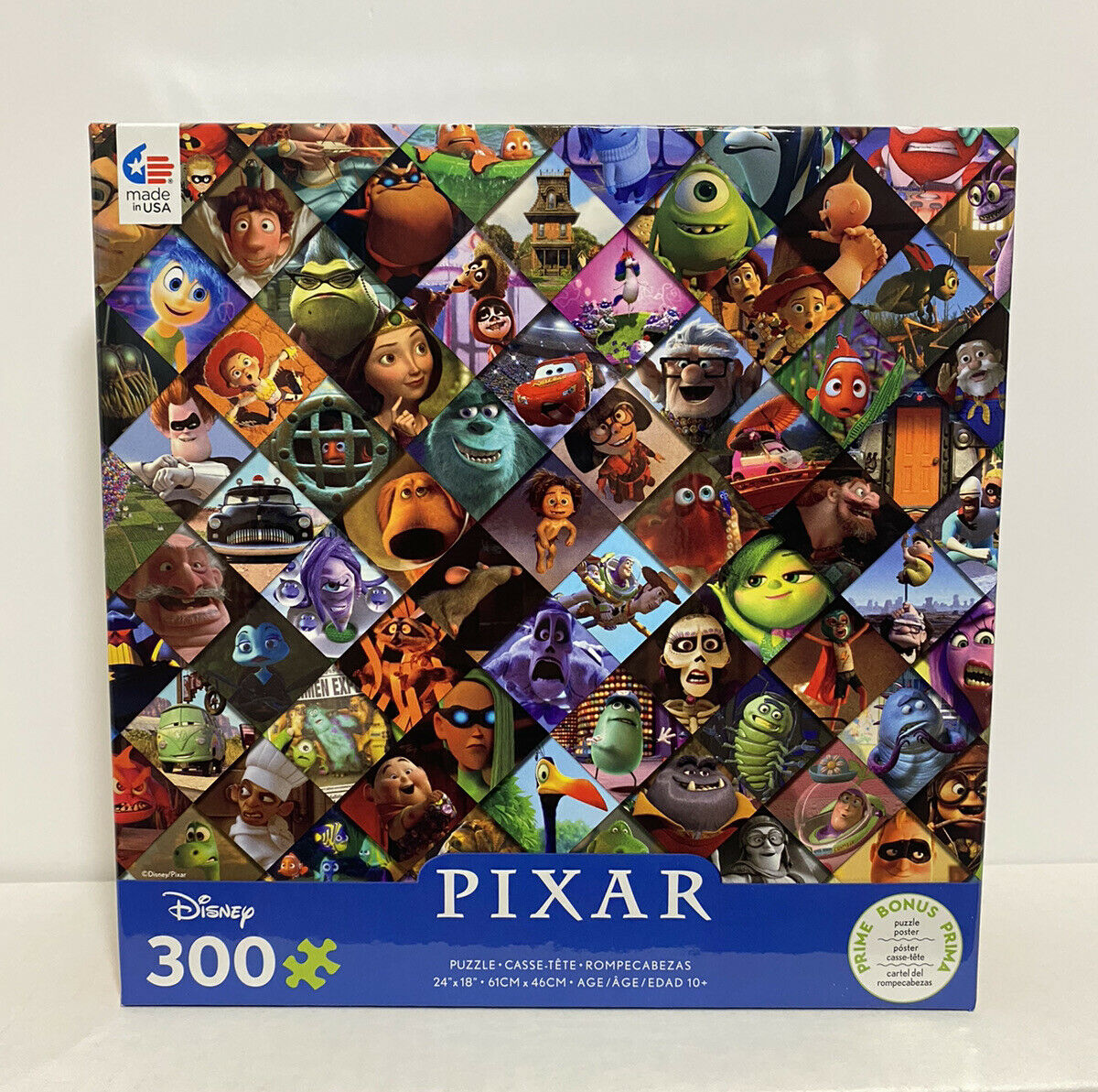 2020 Ceaco - DISNEY PIXAR CLIPS 300 Piece Jigsaw Puzzle (42246