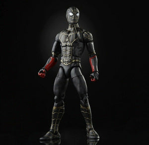 2021 Marvel Legends Series Figure - SPIDER-MAN (Black & Gold Suit) - No Way Home