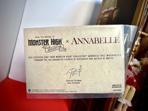 2023 Monster High Mattel Creations Excl - ANABELLE Monster High Skullector Doll