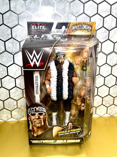 2023 WWE Elite Collection Wrestlemania 39 Figure: “HOLLYWOOD” HULK HOGAN (WM X8)