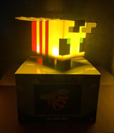 2021 Ukonic - Minecraft Bee Figures Mood LED Light - Desk Lamp