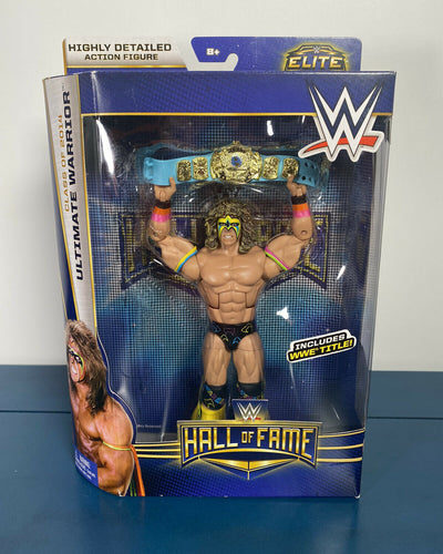 WWE Elite Collection Hall of Fame Action Figure ULTIMATE WARRIOR (Class of 2004)
