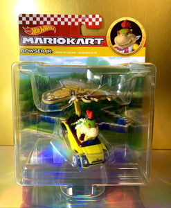 2022 Hot Wheels Mario Kart: BOWSER JR. Sports Coupe + Bowser Kite Diecast