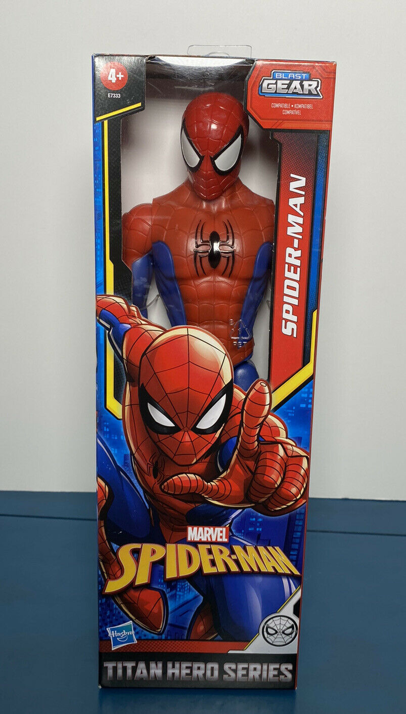 blast gear spiderman 2019 Marvel Titan Hero Series Blast Gear 12" Action Figure: SPIDER-MAN – Florida Toy Store