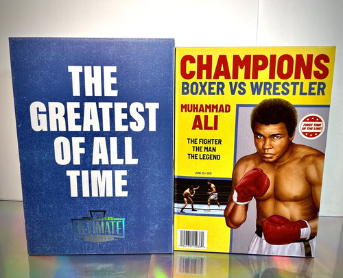 2023 WWE Ultimate Edition SDCC Mattel Creations Exclusive: MUHAMMAD ALI 2-Pack!