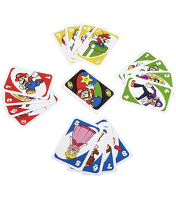2016 Mattel Games UNO Card Game - Super Mario Edition (w/ Special Mario Rule!)
