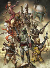 Load image into Gallery viewer, Star Wars Fine Art Collection: Scum And Villainy Bounty Hunters Puzzle (100pcs)