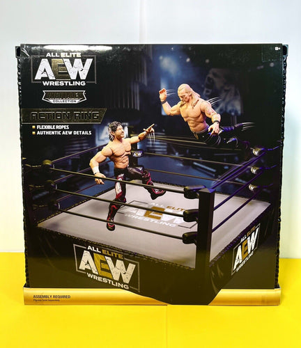 2020 AEW Unrivaled - Authentic ACTION RING (14 inch Width) w/ Flexible Ropes