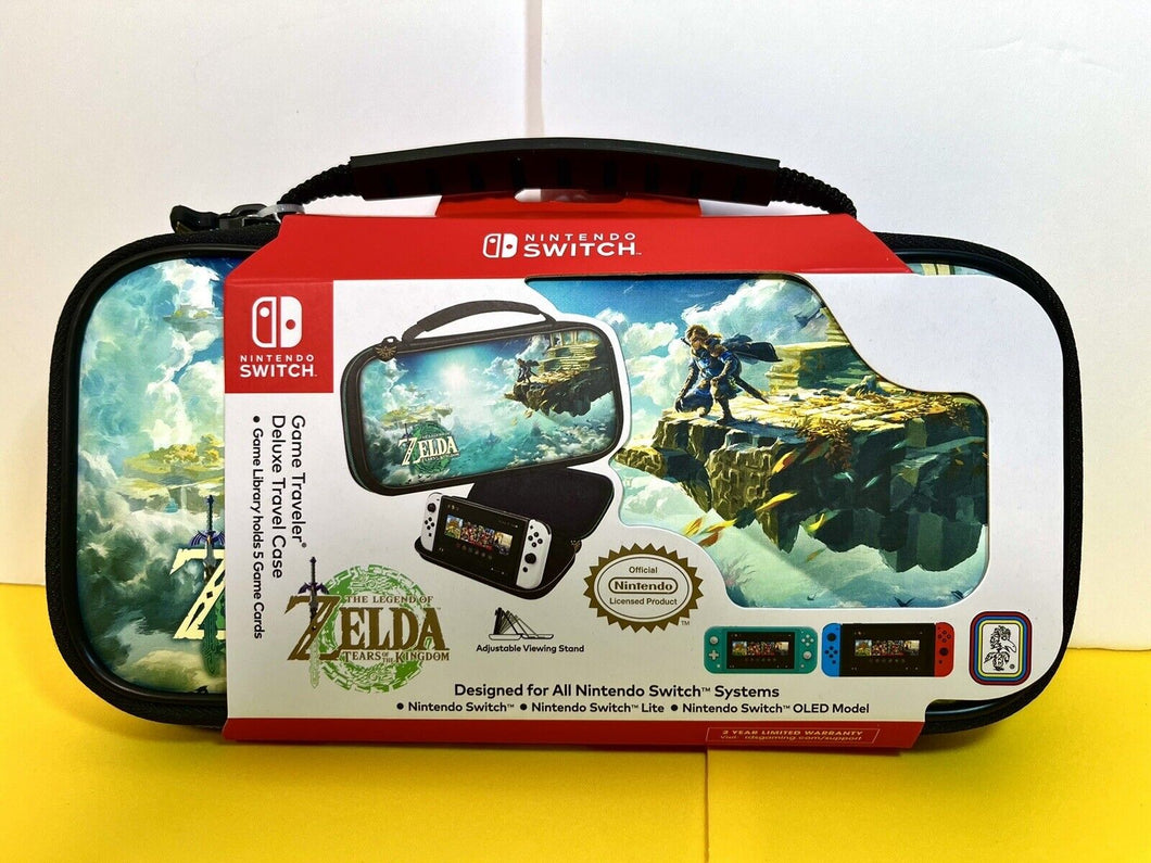 Tears of the Kingdom Nintendo Game Traveler Deluxe Travel Case - Nintendo Switch