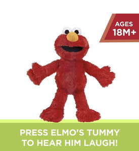 2016 Hasbro - Sesame Street -  TICKLE ME ELMO Talking Interactive Plush Toy