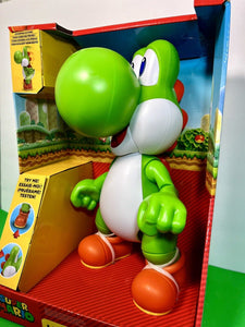 2023 Jakks Super Mario- LET’S GO, YOSHI! 12” Interactive Figure (Sounds & Music)