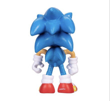Load image into Gallery viewer, 2022 JAKKS Pacific Sonic The Hedgehog Figure: CLASSIC SONIC (Smiling, w/ Spring)