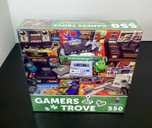 Load image into Gallery viewer, 2021 Majestic Puzzles - Gamers Trove 550 Piece Jigsaw Puzzle SEALED