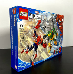 2021 LEGO Marvel Spider-Man: Spider-Man and Doctor Octopus Mech Battle #76198