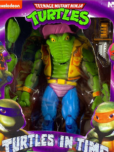 2021 NECA Teenage Mutant Ninja Turtles: Turtles in Time - LEATHERHEAD Figure