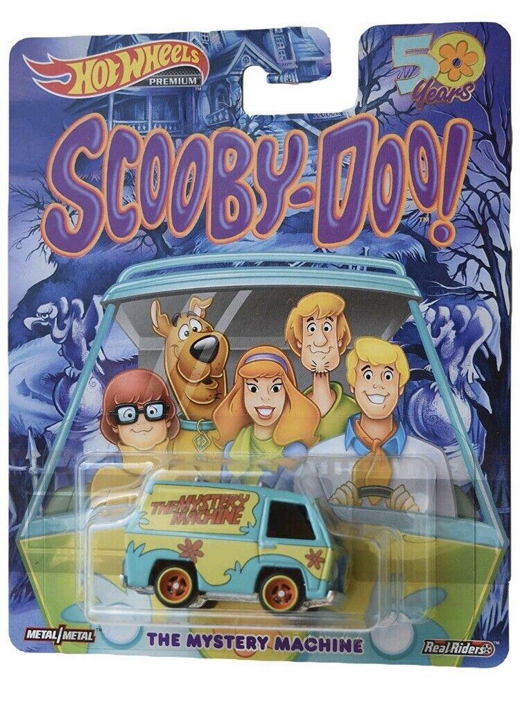 HOT WHEELS PREMIUM SERIES REAL RIDERS - SCOOBY DOO MYSTERY MACHINE