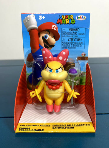 2021 JAKKS Pacific World of Nintendo 2.5” Figure: WENDY KOOPA