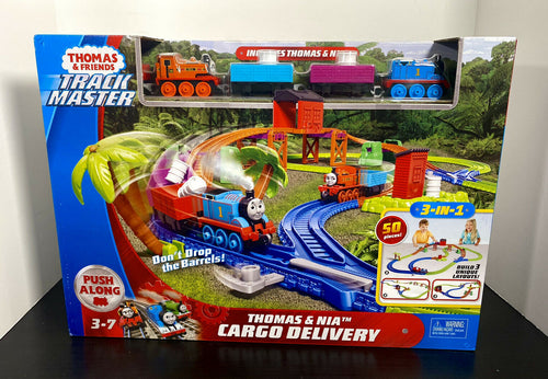 2019 Thomas and Friends - Trackmaster Thomas & Nia Cargo Delivery 3-in-1 Set