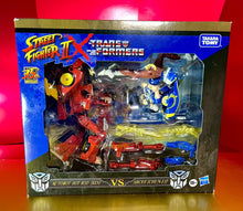 Load image into Gallery viewer, 2022 Street Fighter II x Transformers - Autobot Hot Rod (KEN) vs Arcee (CHUN-LI)