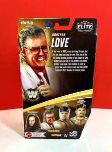 2023 WWE Elite Collection Legends Series 19 Figure: BROTHER LOVE (1st Time!)