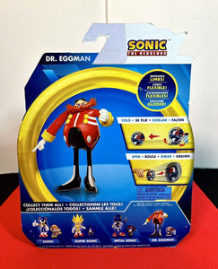 2019 JAKKS Pacific Sonic the Hedgehog Action Figure: DR. EGGMAN (w/ Gamma Disk)