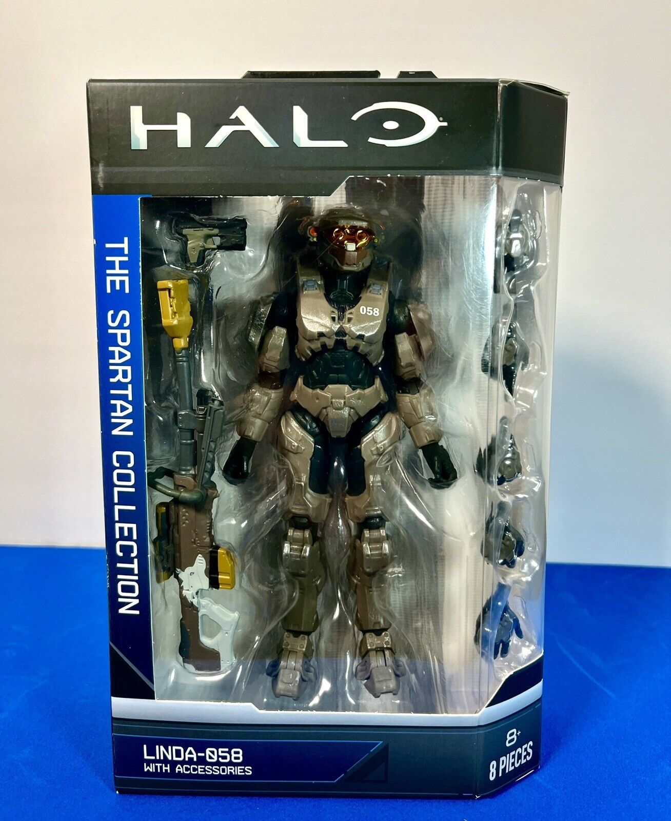 Halo 6-Inch Linda-058 MATTEL HALO 6インチ Mattel Halo Spartan Linda-058 (6-inch) Action Figure with Armour
