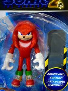 2022 JAKKS Pacific - Sonic the Hedgehog 2 (Movie) - KNUCKLES (w/ Snow Rider)