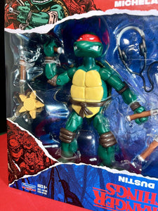 2023 Playmates TMNT x Stranger Things Action Figure 2-Pack Complete Set!