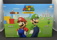 Load image into Gallery viewer, 2020 JAKKS Pacific Super Mario - Mario &amp; Luigi w/ Interactive Background
