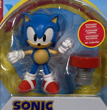 Load image into Gallery viewer, 2021 JAKKS Pacific Sonic the Hedgehog Action Figure: CLASSIC SONIC (w/ Spring)