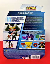 Load image into Gallery viewer, 2024 JAKKS Pacific Sonic The Hedgehog Action Figure: SHADOW (w/ Star Spring)