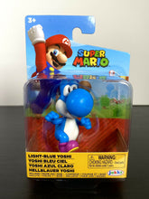 Load image into Gallery viewer, 2021 JAKKS Pacific World of Nintendo Mini 2.5in Figure: LIGHT-BLUE YOSHI