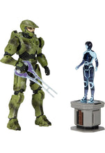 Load image into Gallery viewer, 2022 HALO The Spartan Collection - Master Chief with Cortana Hologram 2-Pack