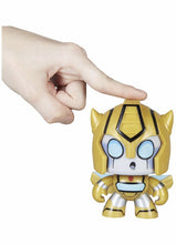 Load image into Gallery viewer, New Transformers Mighty Muggs Bumblebee 3 Diff Face Changer Vinyl Figure Hasbro